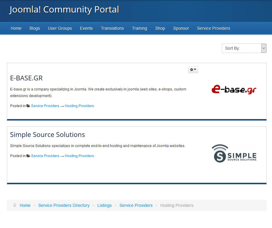 joomla directory partners